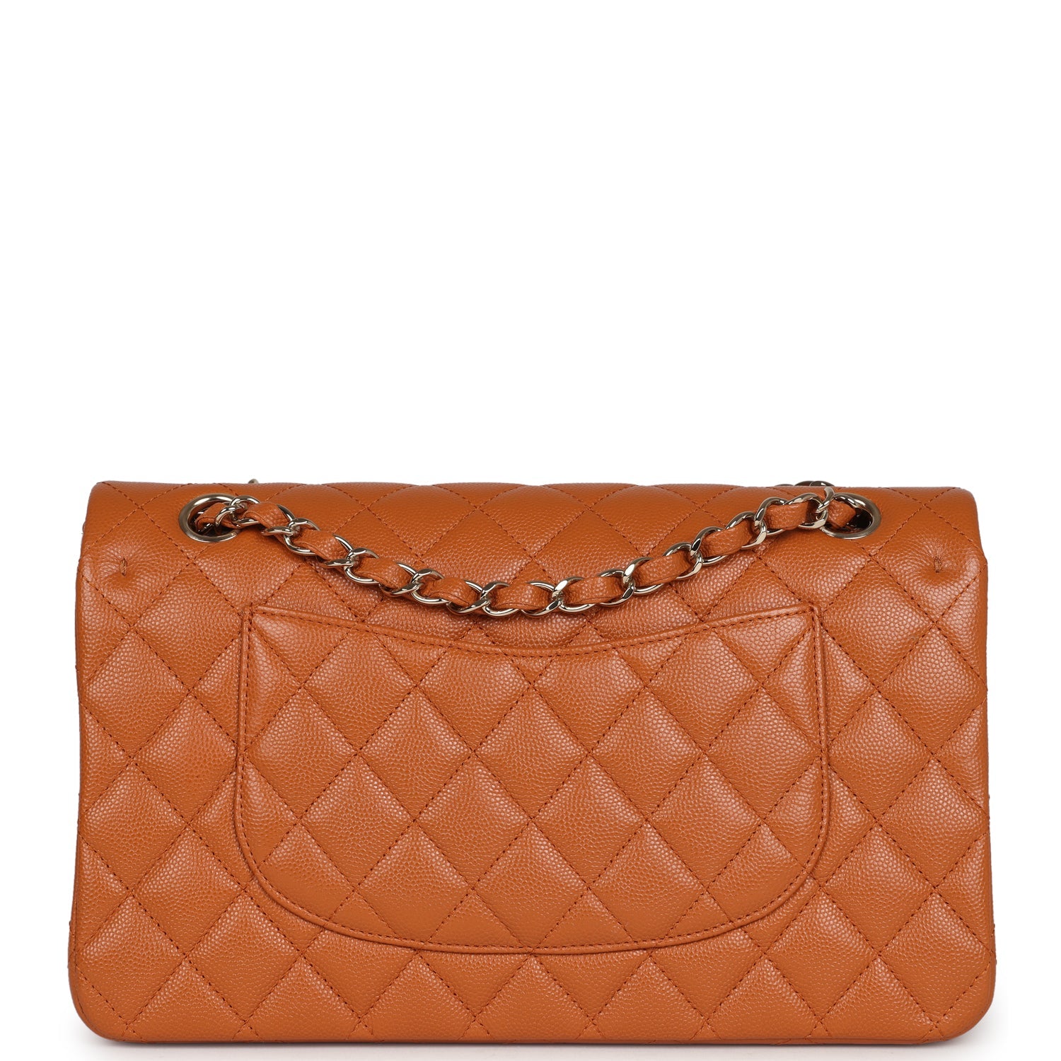Chanel Medium Classic Double Flap Bag in Caramel Caviar Leather with Light Gold Hardware - Luxury Handbag for Women, Perfect for Work, Date Night & Special Occasions