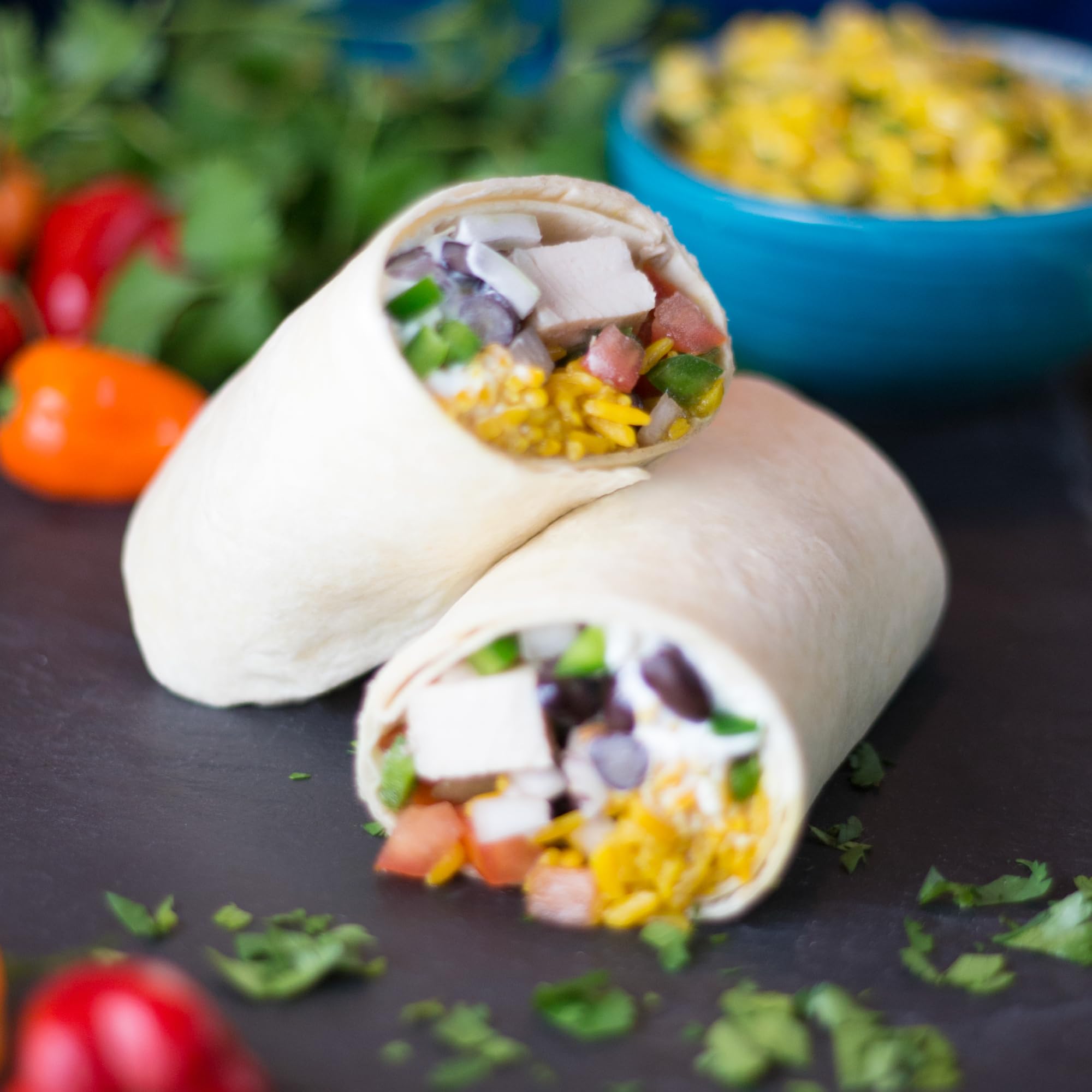 Toufayan Gluten Free 12-Inch Wraps Bulk Pack - 6 Packs (72 Wraps Total) | Premium Restaurant Style Tortilla Wraps for Sandwiches, Burritos & Quesadillas | Foodservice & Wholesale | Perfect for Catering, Meal Prep & Family Dinners