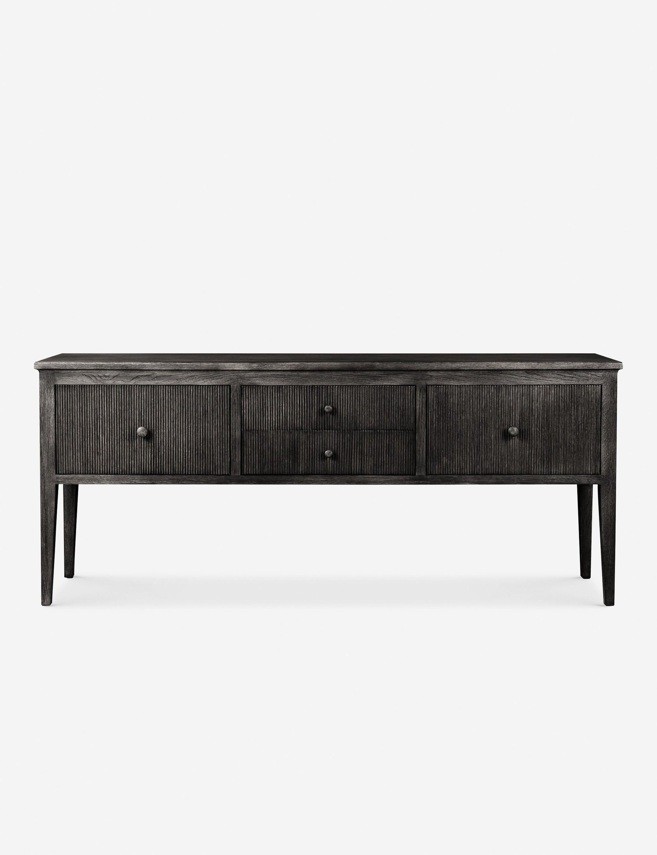 Amber Lewis x Four Hands Bush Sideboard - Stylish Wooden Buffet Cabinet for Dining Room & Living Room Storage