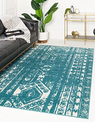 Turquoise/Ivory
