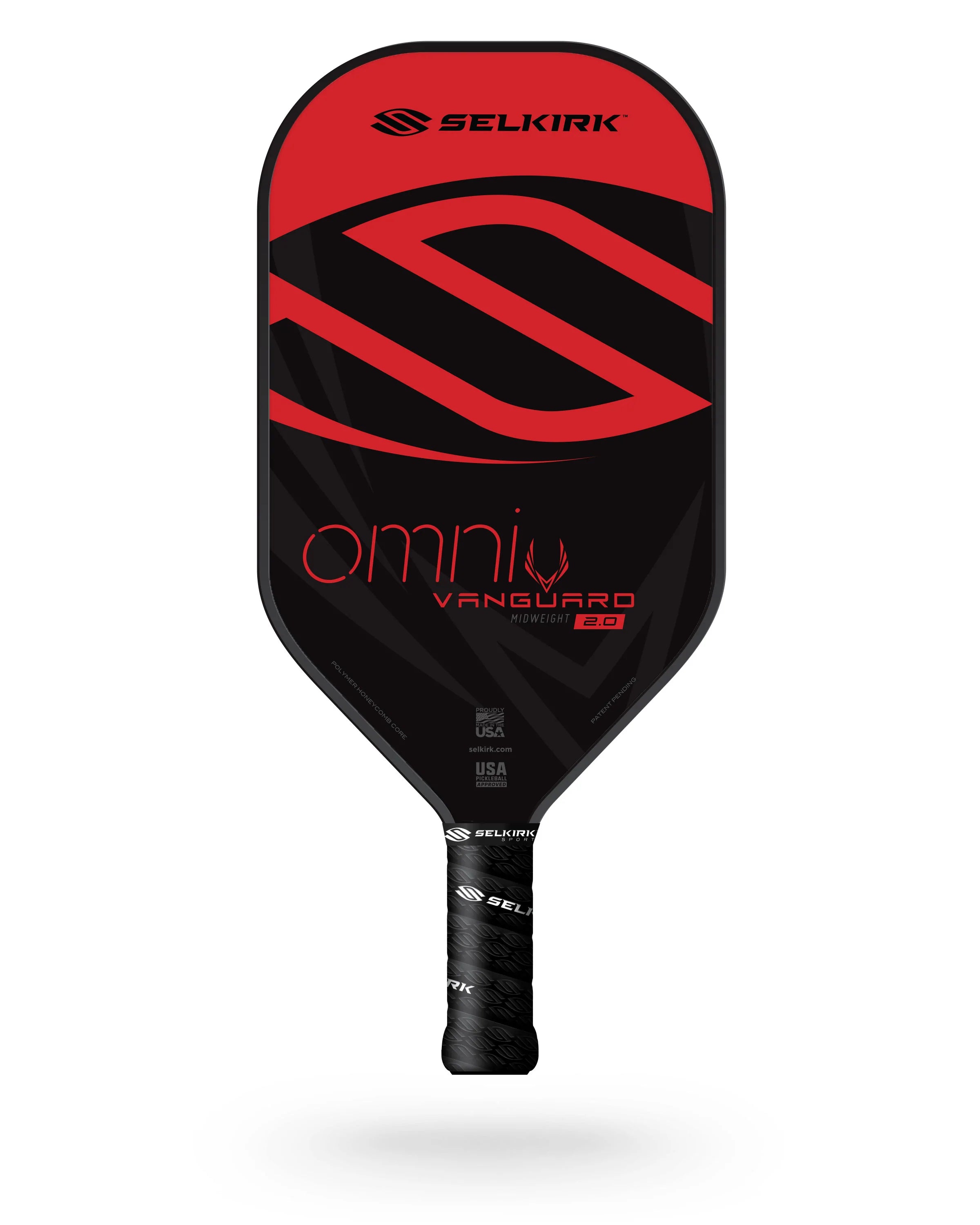 Selkirk Vanguard 2.0 Omni Pickleball Paddle - Premium Carbon Fiber Paddle for Control & Power - Perfect for Competitive Play & Recreational Games