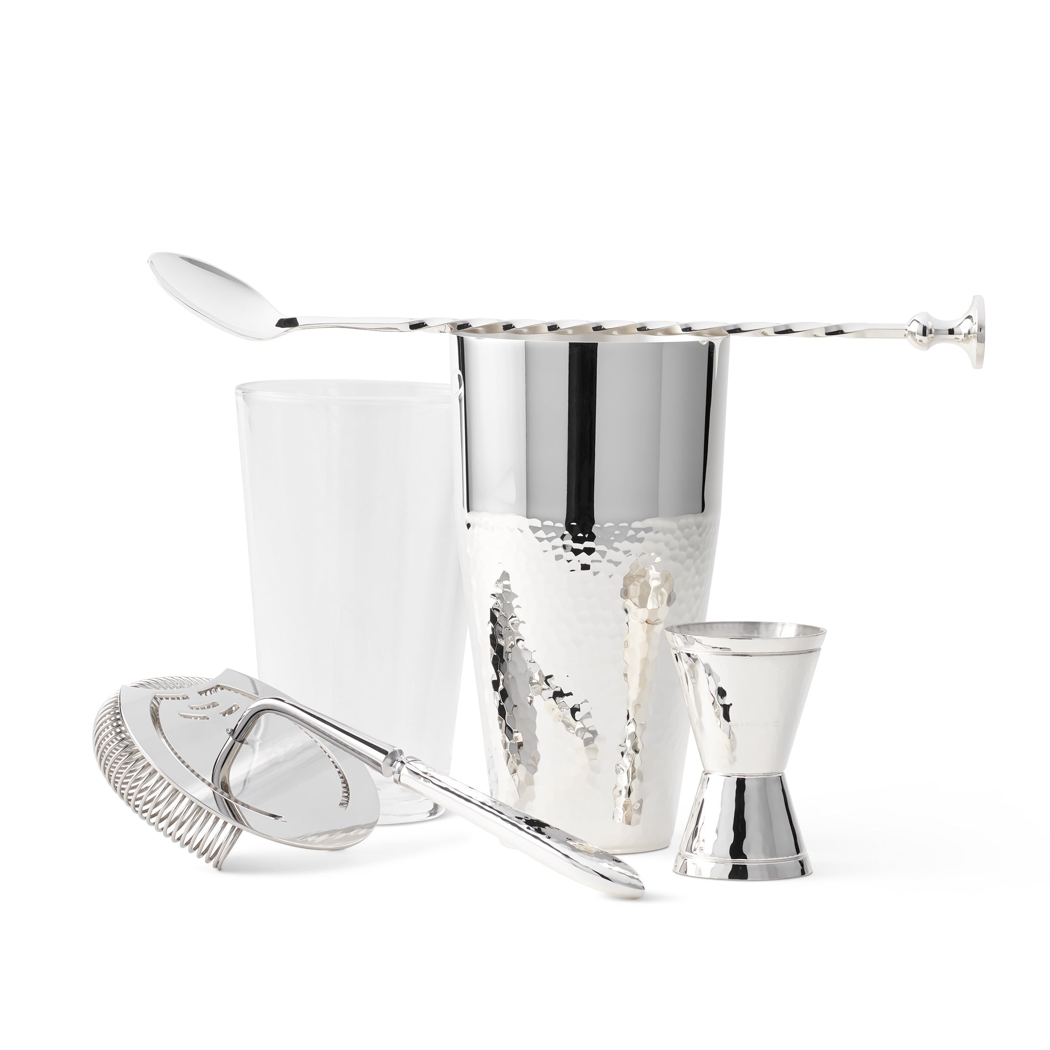 Robbe Berking Martel Bar Set - Premium Stainless Steel Cocktail Mixing Set for Home & Professional Bartenders | Perfect for Cocktail Parties, Home Bars & Gifts