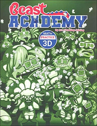 Beast Academy Grade 3 Complete Math Books Set (8 Books) - Math Guide & Practice Workbooks 3A, 3B, 3C, 3D | Homeschool Curriculum, Elementary Math Learning for Kids Ages 8-10