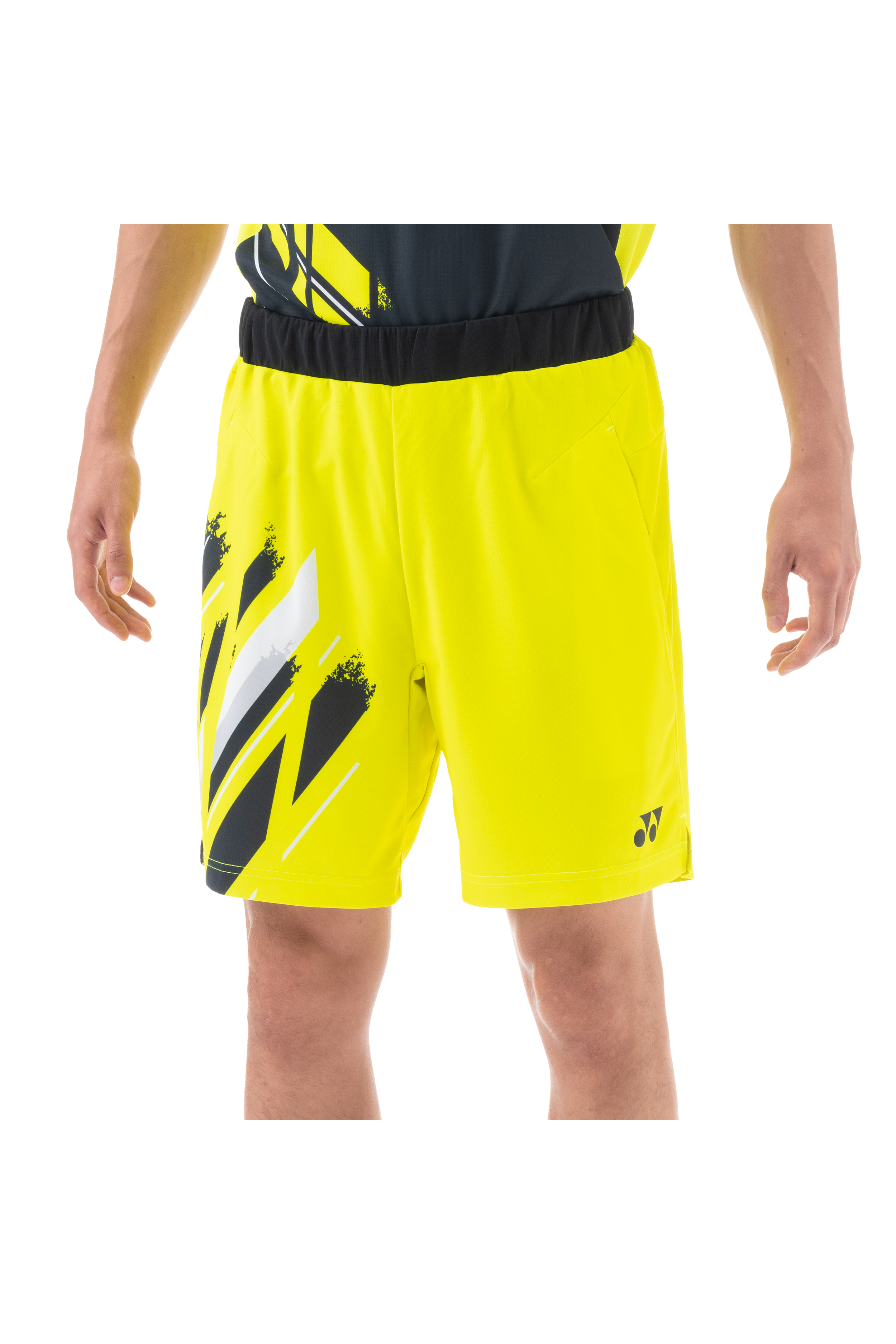 Yonex 15117 Men's Tennis Shorts - Breathable Quick-Dry Athletic Shorts for Badminton & Running - Comfortable Workout Shorts for Sports & Gym Training (Yellow)