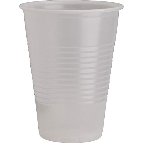 Genuine Joe GJO10434 Clear Plastic Cups - 2400 Pack, 16 oz Disposable Drink Cups for Parties, Events, and Catering - BPA-Free, Durable & Eco-Friendly