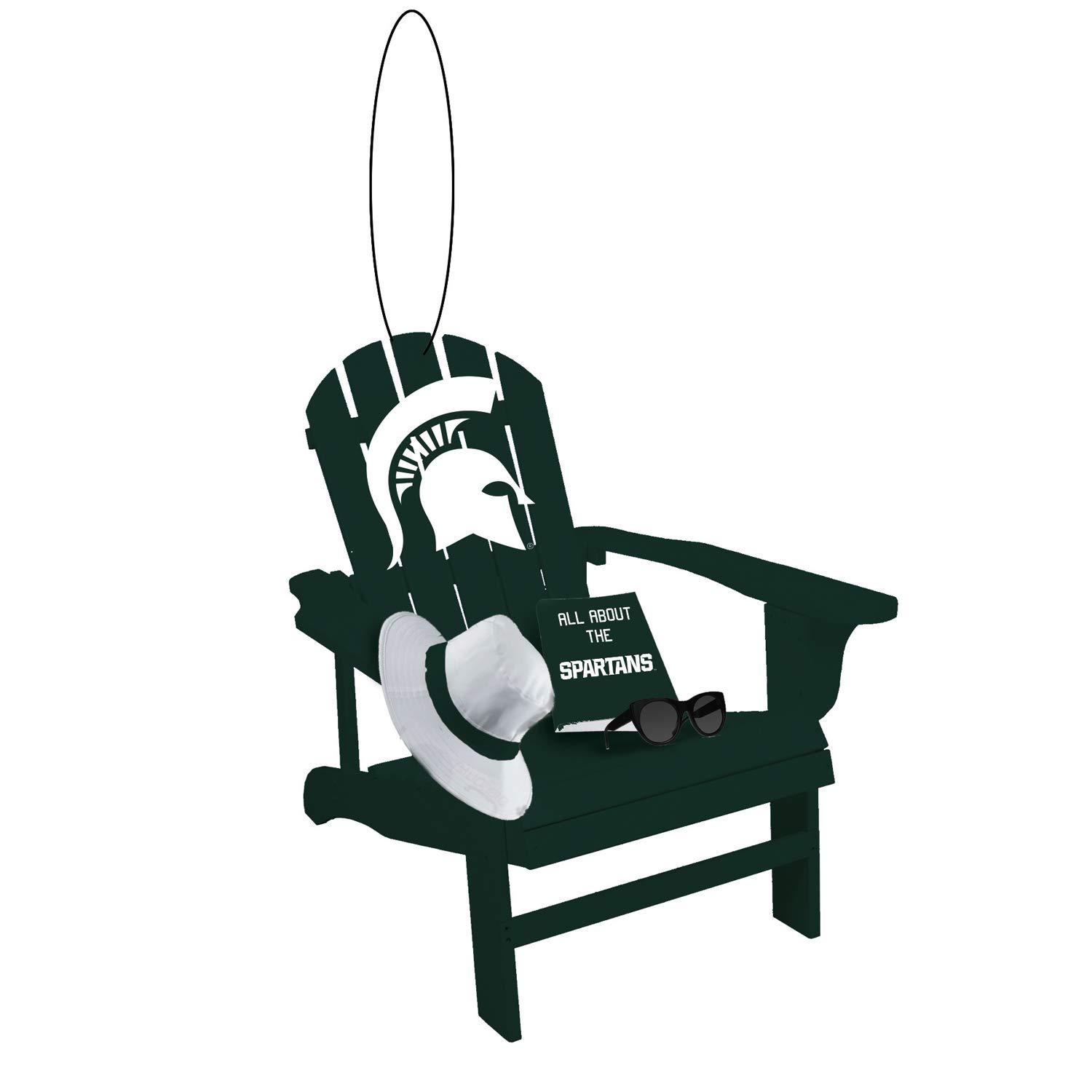 NCAA Team Sports America Adirondack Ornaments - Perfect for College Football & Basketball Fan Decor, Gifts, and Holiday Tree Trimming