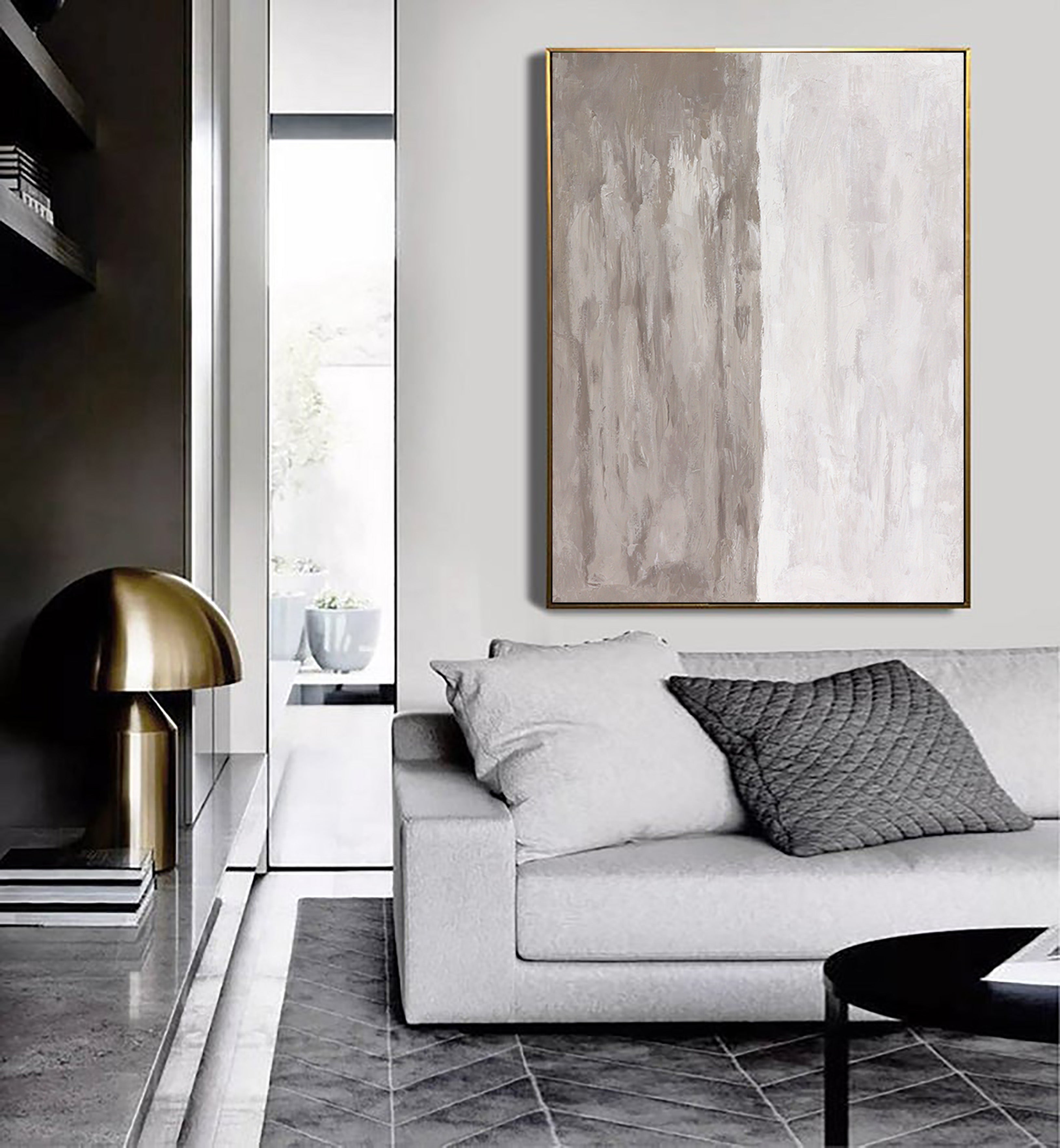 Abstract Tranquility Wall Art Print #WS078 - Modern Home Decor for Living Room, Bedroom & Office