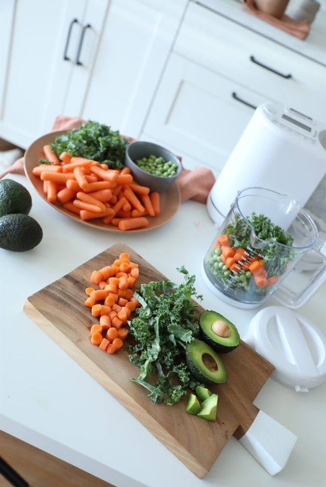 Oala Digital Baby Food Maker - Smart Baby Food Processor with Timer & Auto Shut-Off for Homemade Purees & Meals - Perfect for Infants & Toddlers at Home or Travel