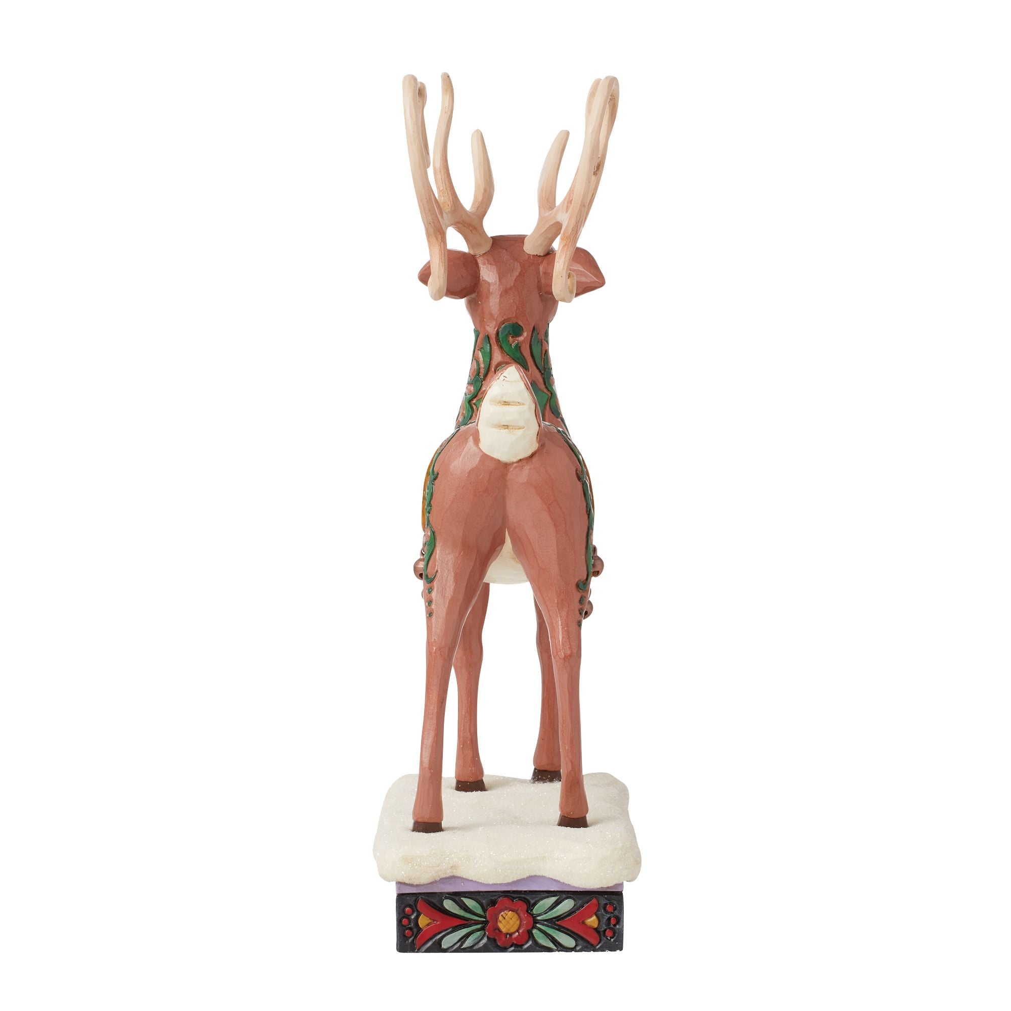 Holiday Manor Reindeer Figurine - Christmas Decorations for Home, Tabletop, and Holiday Display - Perfect for Festive Season, Winter Decor, and Gift Giving