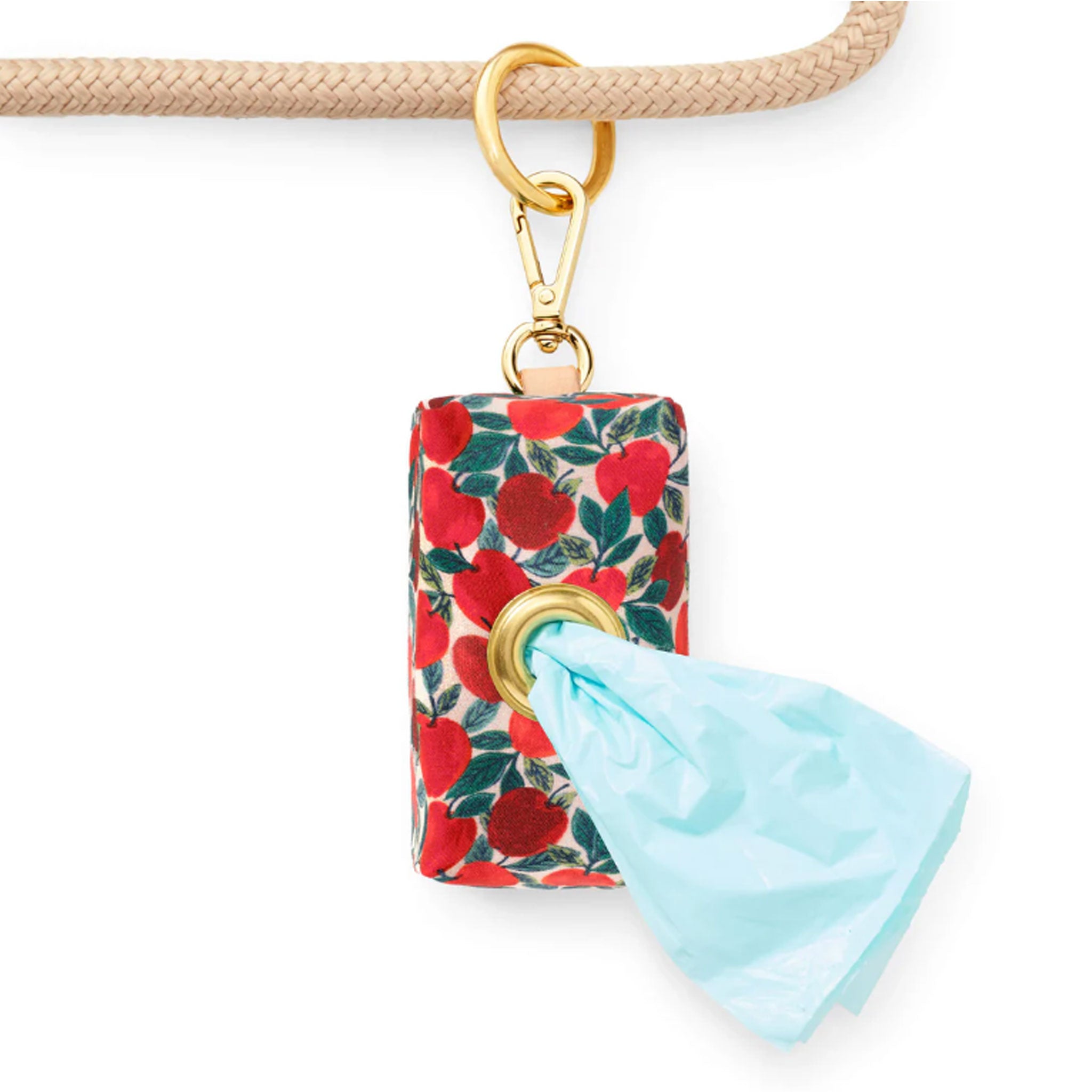 The Foggy Dog Waste Leash Bag - Apple of My Eye Design | Eco-Friendly Poop Bag Holder for Dogs | Perfect for Walks, Hikes & Outdoor Adventures