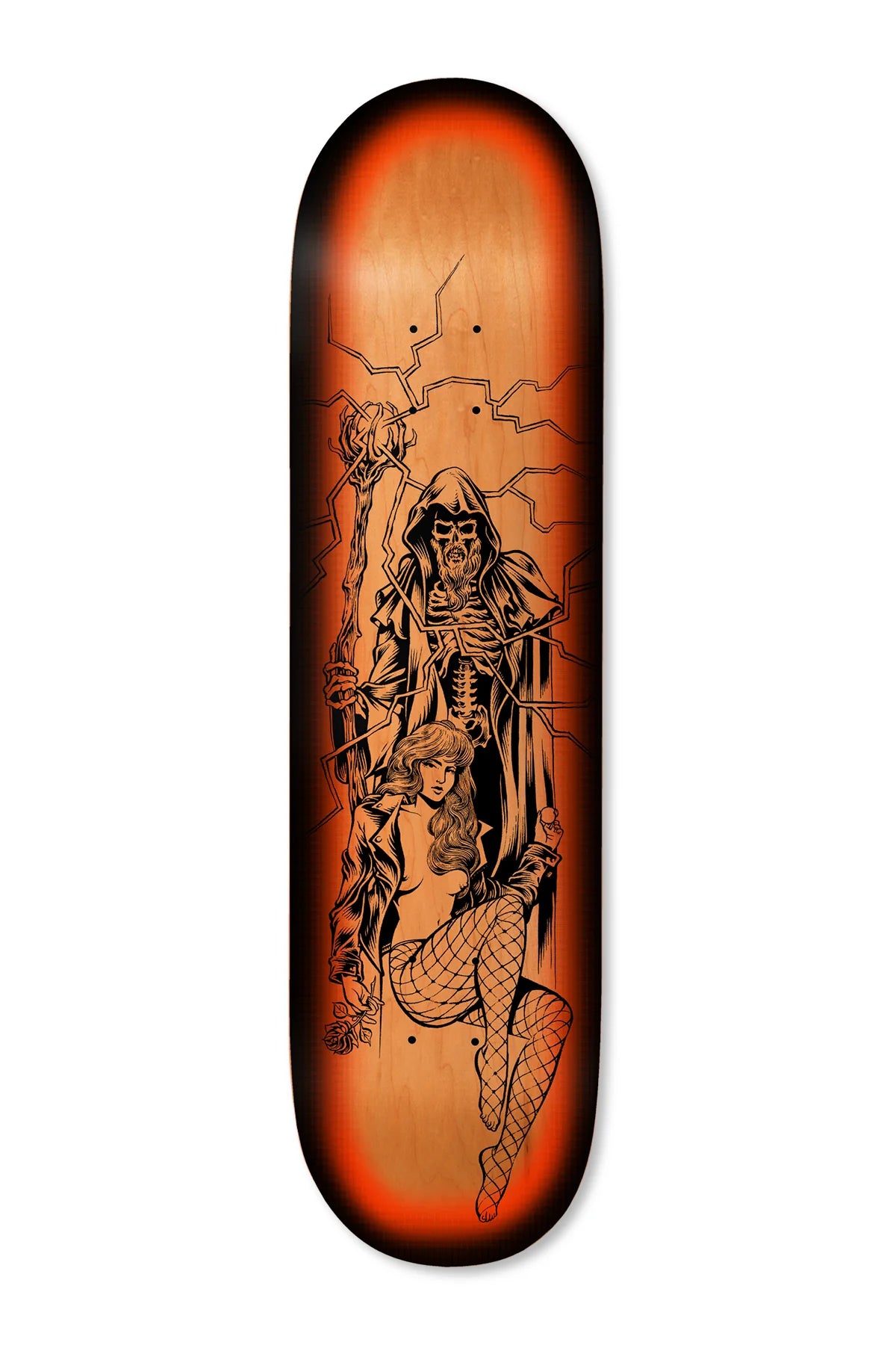 Deathwish Jon Dickson Red Dawn Skateboard Deck (8.25