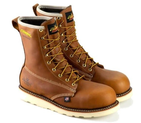 Thorogood 804 4210 Men's Composite Toe Waterproof Work Boots - Durable Safety Shoes for Construction, Warehouse & Outdoor Jobs