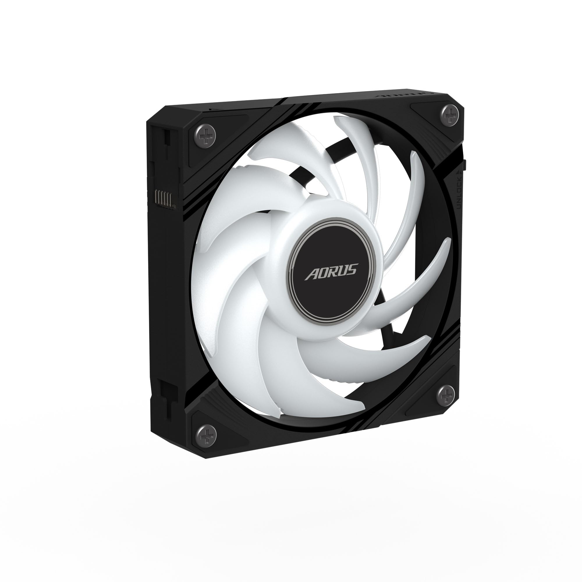 AORUS 120mm EZ Chain Fan - Hydro Bearing PC Case Fan for Gaming & Cooling