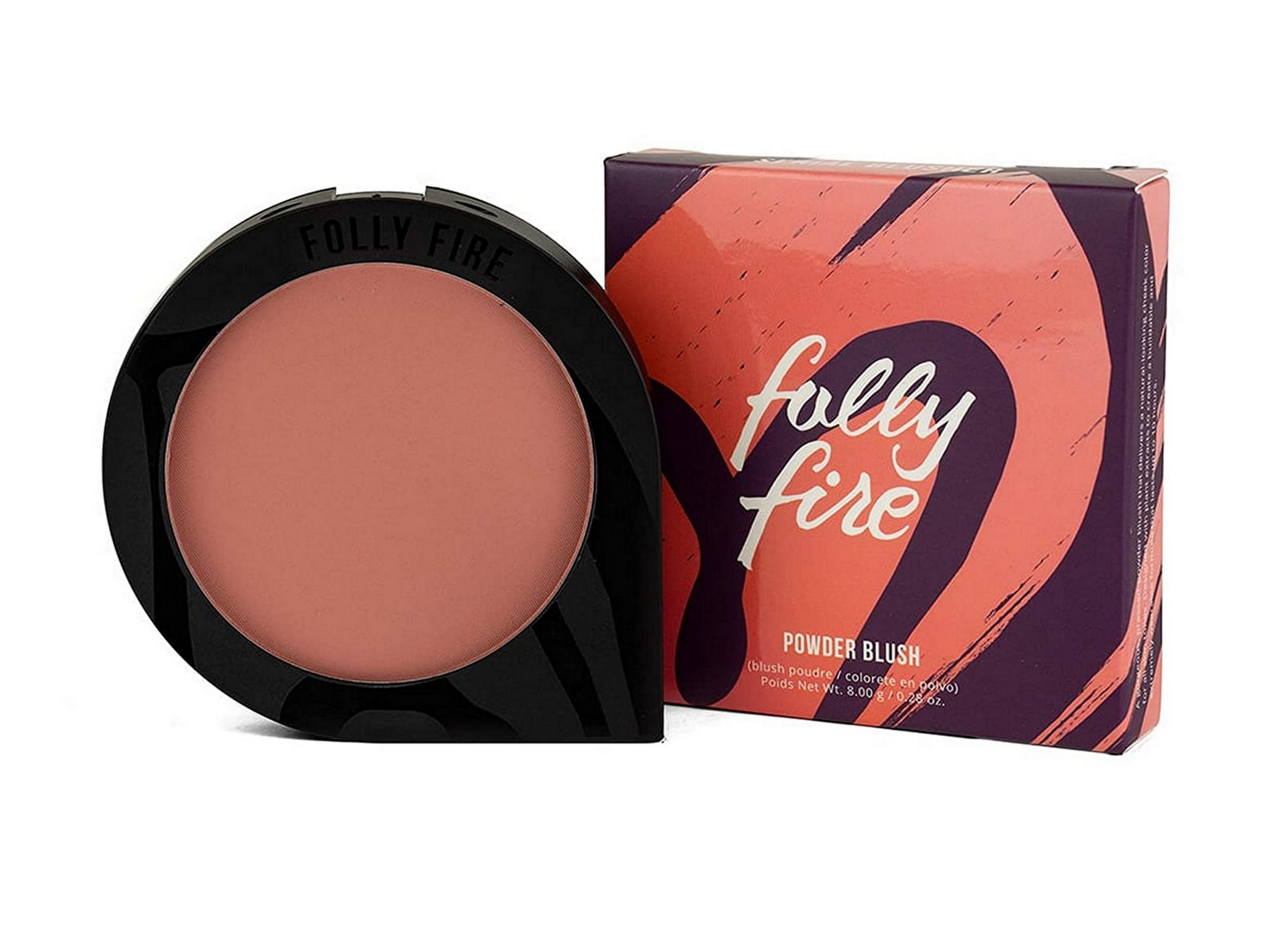 Folly Fire Serial Blusher - Speculation! Powder Blush 0.30 oz | Long-Lasting Matte Finish for Cheeks | Perfect for Everyday Wear & Special Occasions