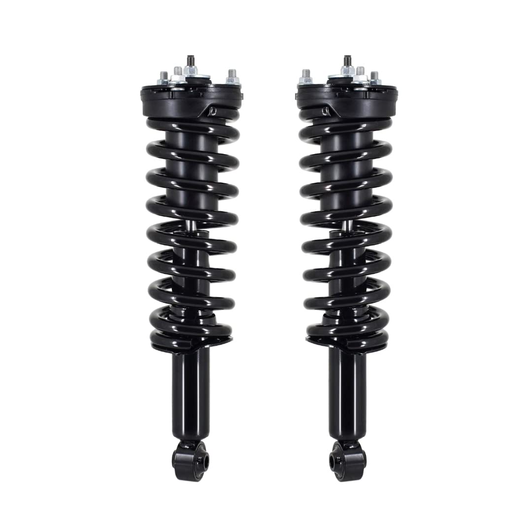 PM Auto Pair 2 Front Quick Complete Strut and Coil Spring Assembly - Compatible with 2004-2008 GMC Canyon (Fits 17