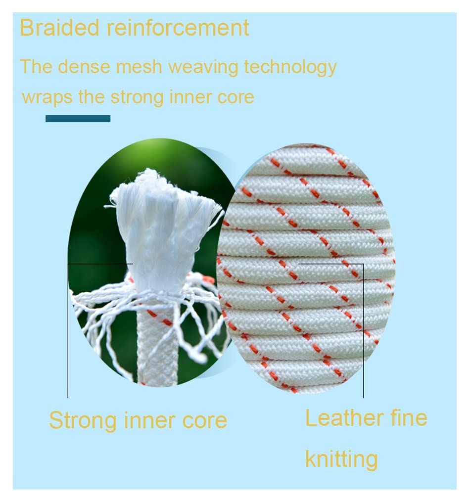 **12mm x 70m Heavy Duty Multifunctional Outdoor Rope for Boating, Fishing, Hiking, Camping & Rescue - Durable Marine Tow Rope & Tree Climbing Accessory (Ideal for Water Sports, Survival & Adventure Activities)**