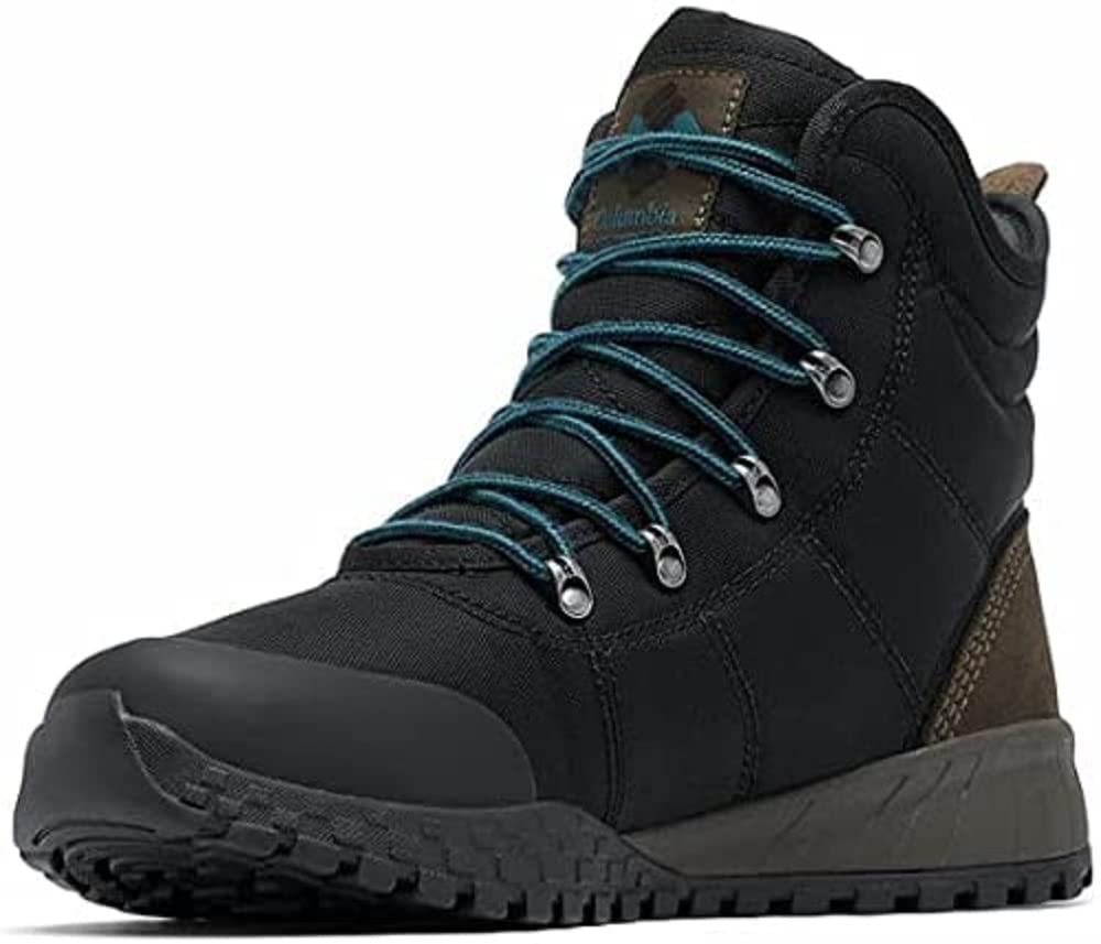 Columbia Men's Fairbanks Omni-Heat Waterproof Winter Ankle Boots - Insulated Hiking & Snow Boots for Cold Weather Outdoor Activities