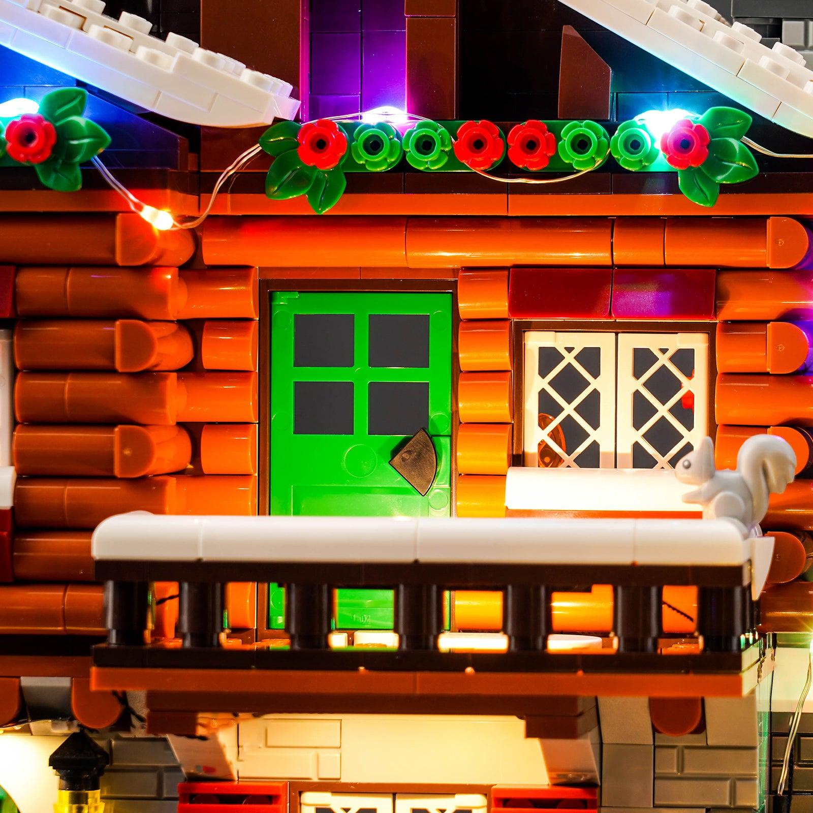 Best LED Light Kits for LEGO Icons® Alpine Lodge 10325 – Enhance Your LEGO Building Display with Realistic Lighting Effects for Home & Office Decor