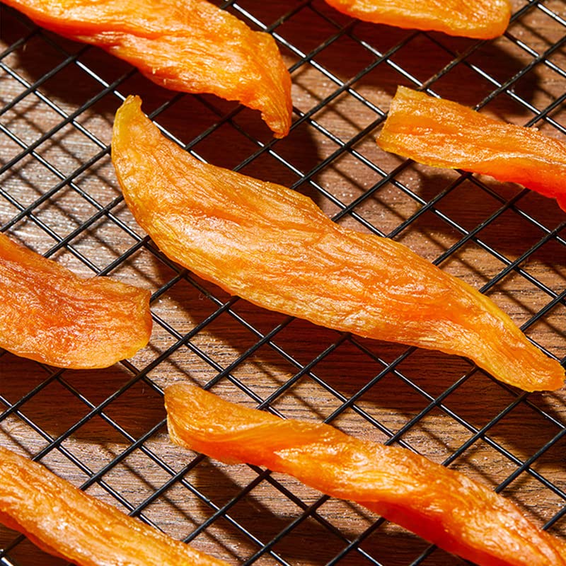 Organic Dried Sweet Potato Snacks - 17.6oz/500g - Gluten-Free, Vegan, Non-GMO Sweet Potato Fries - Perfect for Healthy Snacking, Lunch Boxes & On-the-Go Nutrition