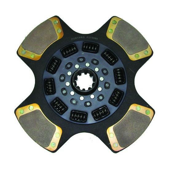 15 x 1/2 Inch Heavy Duty Clutch Disc with 2x10 Inch Spline & 9 Springs - Premium Replacement for Trucks, Tractors, and Heavy Equipment - Ideal for Off-Roading, Towing, and Commercial Use