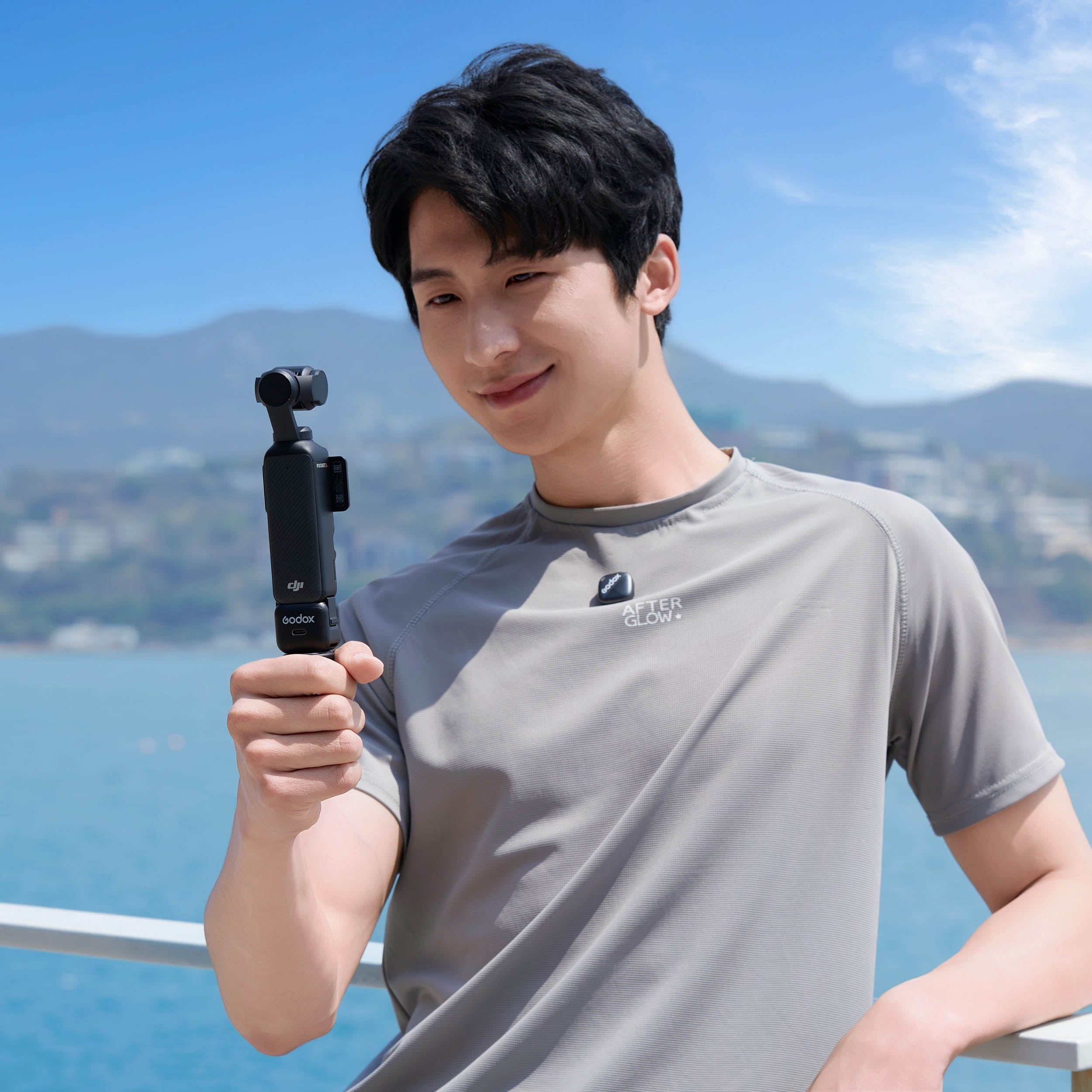 CUBE OP3 RX 2.4GHz Wireless Microphone Receiver for DJI Osmo Pocket 3 - Professional Audio Solution for Vlogging, Live Streaming & Content Creation