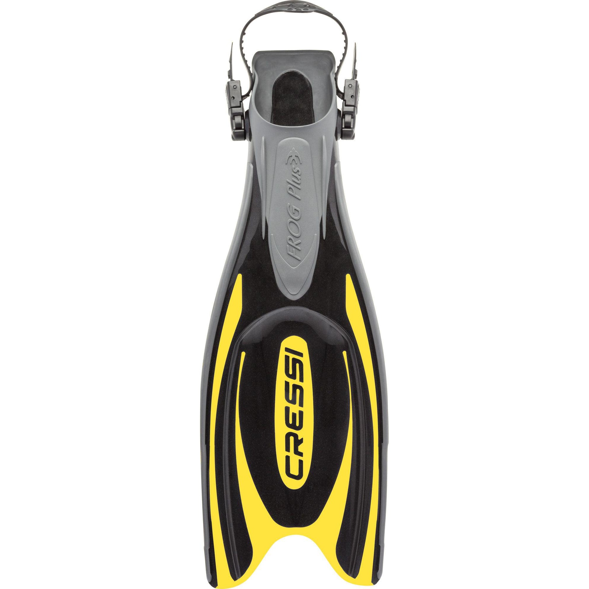 Cressi Frog Plus Fins - Premium Snorkeling & Diving Fins for Comfort & Performance - Perfect for Ocean Adventures, Pool Training & Water Sports
