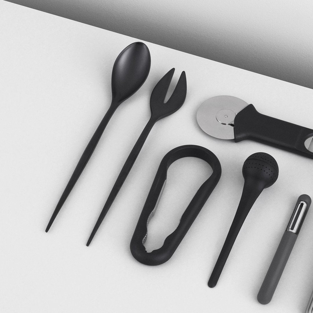 Premium Krenit Salad Serving Set - 8-Piece Stainless Steel Salad Tongs & Forks - Ideal for Dinner Parties, BBQs, and Buffets