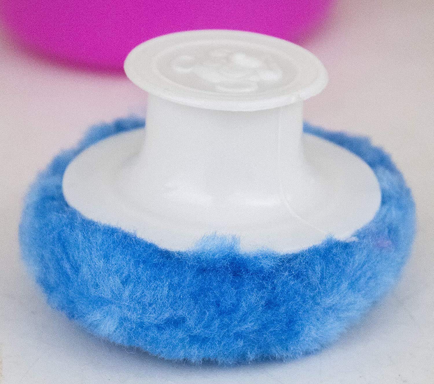 SIYAA Premium Powder Puff with Travel Case - Soft Makeup Sponge for Kids, Babies & Adults (Multicolor, Pack of 1) - Perfect for Travel, Home & Professional Makeup Application