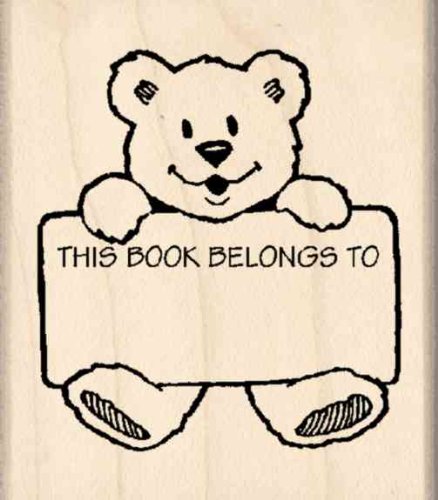 Bookplate Rubber Stamp - 1.6