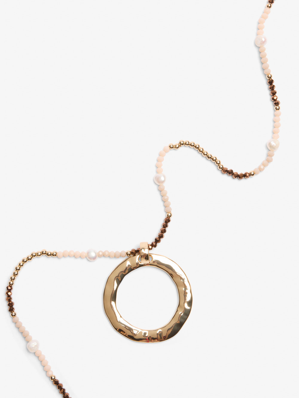 14K Gold Circle Pendant Necklace for Women - Minimalist Dainty Jewelry Gift for Her - Perfect for Everyday Wear, Date Nights & Special Occasions