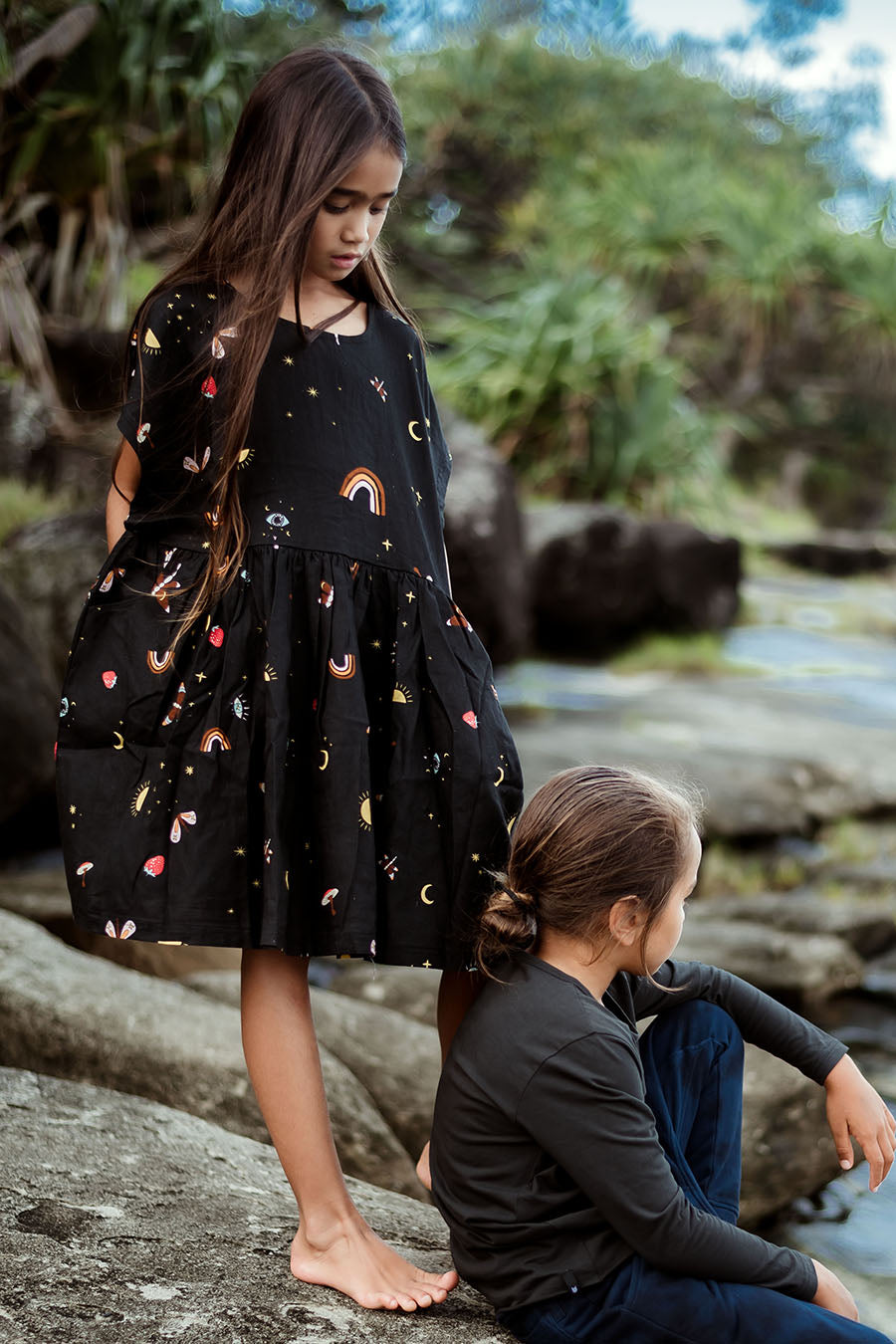Girls' Munster Kids Luna Dress - Cute & Comfortable Outfit for Toddler Girls | Perfect for Parties, Playdates & Everyday Wear