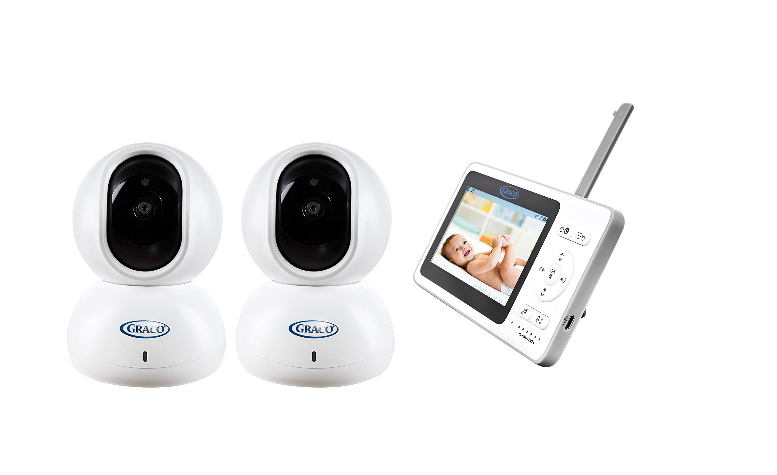 Graco Dual Video Baby Monitor with 4.3
