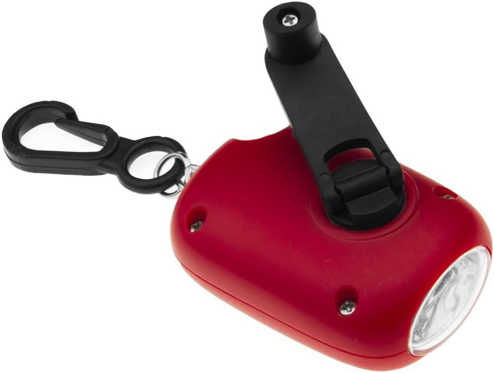 Coghlan's Dynamo Hand Crank Flashlight - Emergency LED Light for Camping, Hiking & Power Outages - No Batteries Needed
