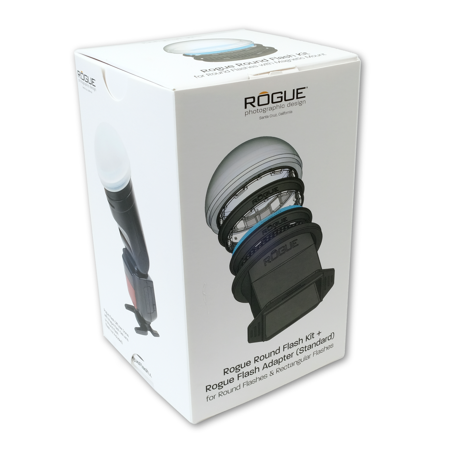 Rogue Round Flash Kit with Rogue Flash Adapter Standard v2 - Professional Photography Lighting for Studio & Outdoor Shoots