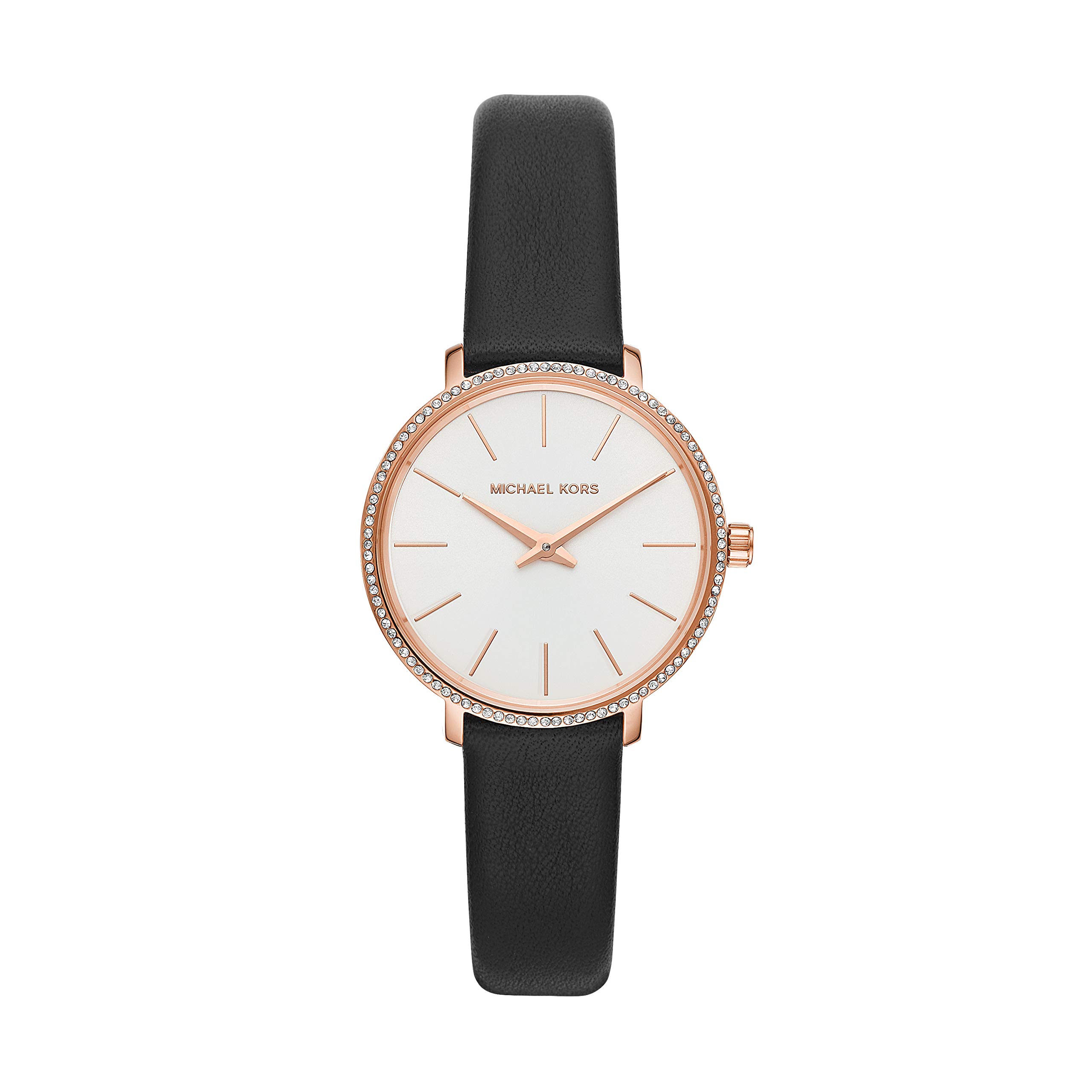 Michael Kors Pyper Women's Watch - Three-Hand Stainless Steel Bracelet, Silver-Tone, Water Resistant | Perfect for Office, Date Night & Everyday Wear