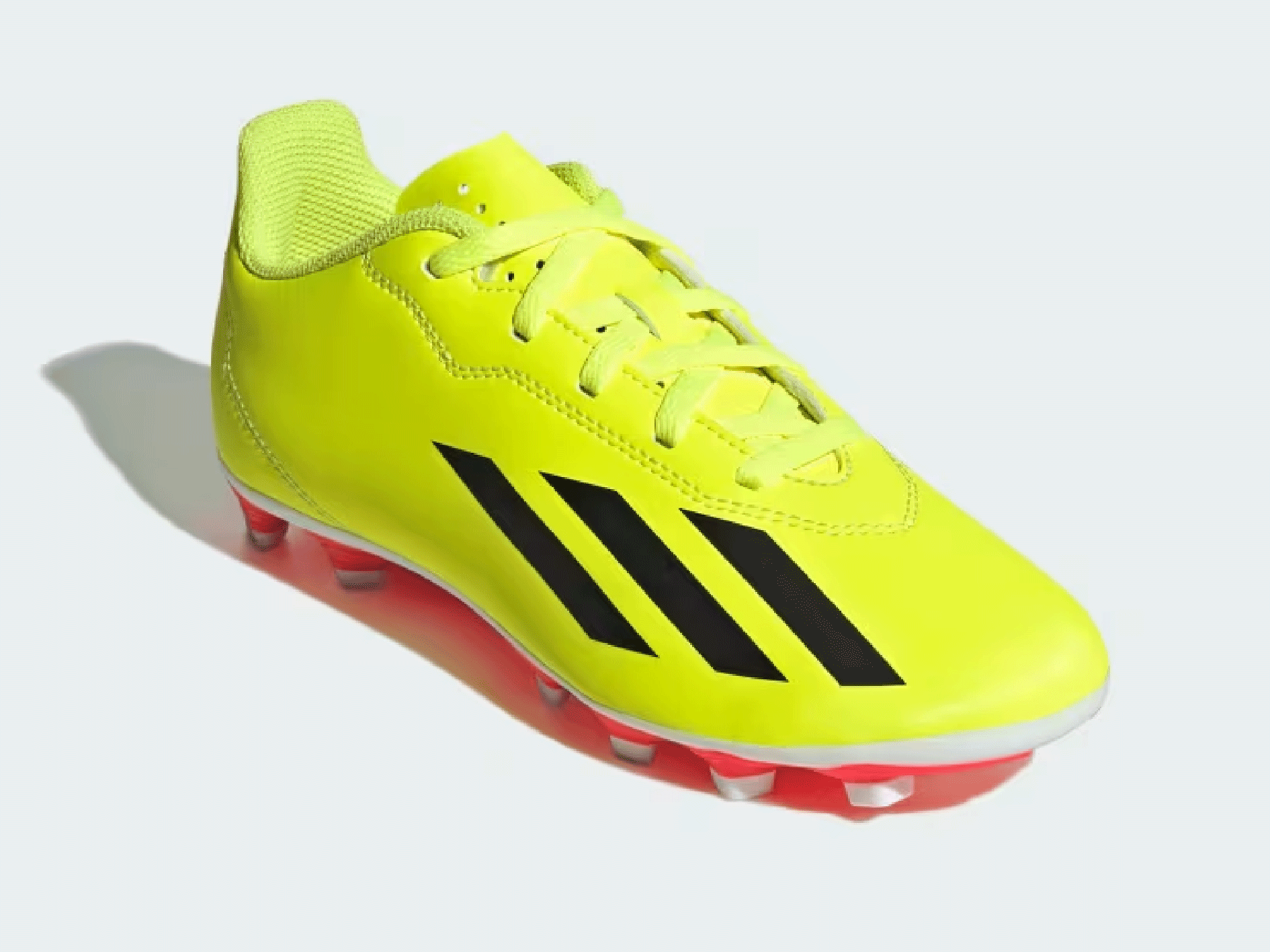 **Adidas Junior X Crazyfast Club FG Soccer Cleats - Lightweight & Flexible for Youth Players - Perfect for Turf & Artificial Grass Training & Matches**