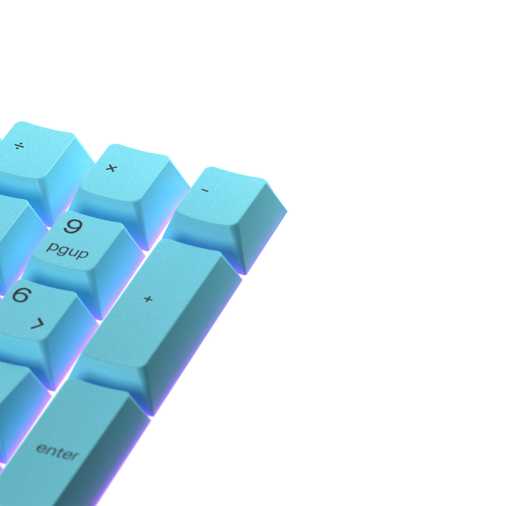 Ocean Nordic Keycaps - PBT Dye-Sublimation Keycap Set for Mechanical Keyboards (Cherry MX Compatible) - Perfect for Gaming, Typing & Custom Keyboard Builds