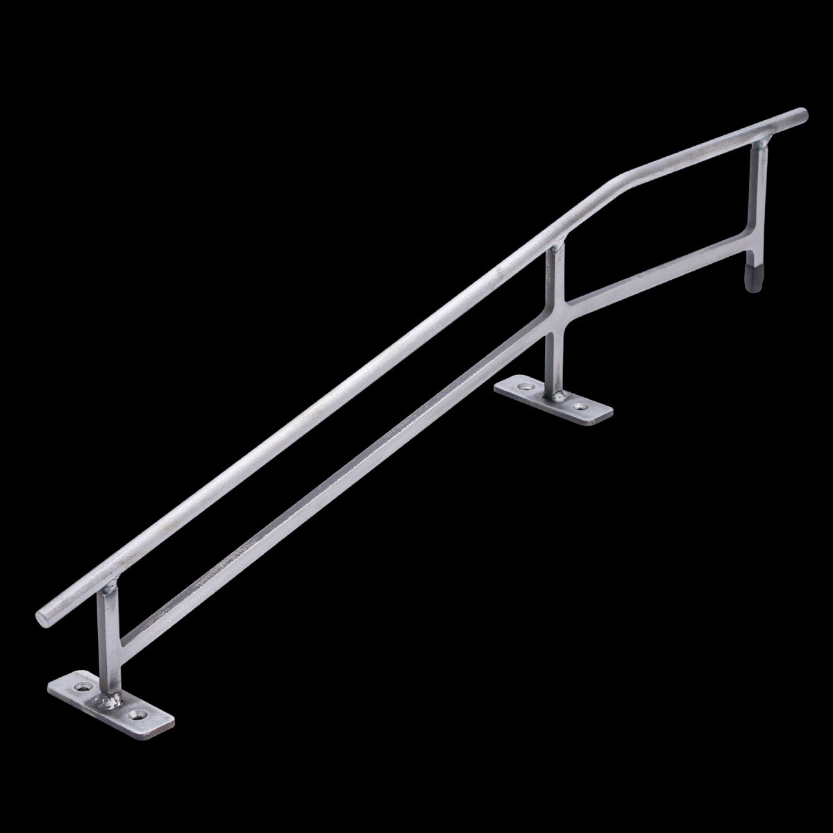Grind Right Fingerboard Rail - 5 Stair Flat Down Rail for Skateboard & Fingerboard Tricks - Perfect for Street Skating & Mini Ramp Practice