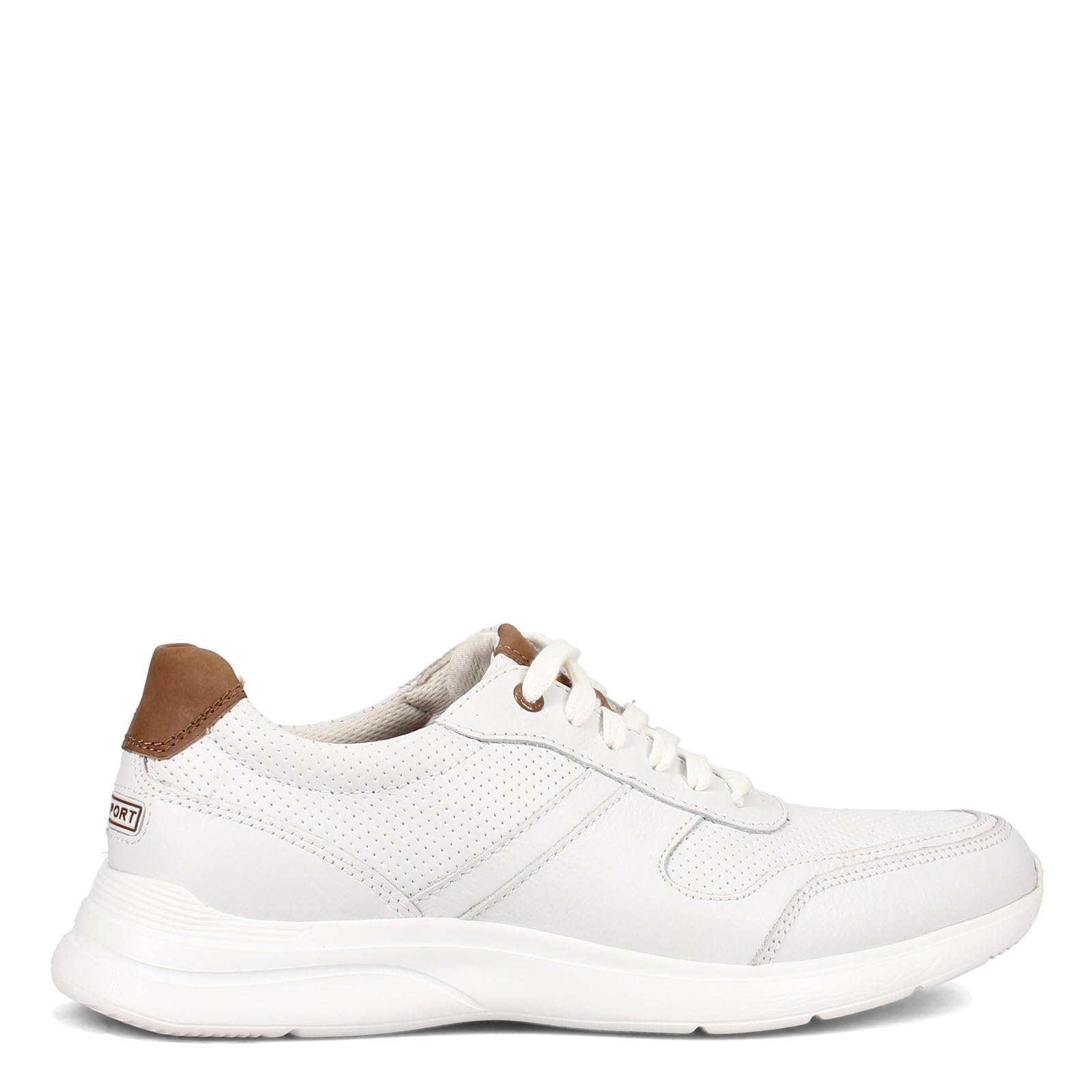Rockport Men's Comfortable Casual Sneakers - Lightweight Walking Shoes for Everyday Wear, Office & Travel - Fashionable & Durable Footwear