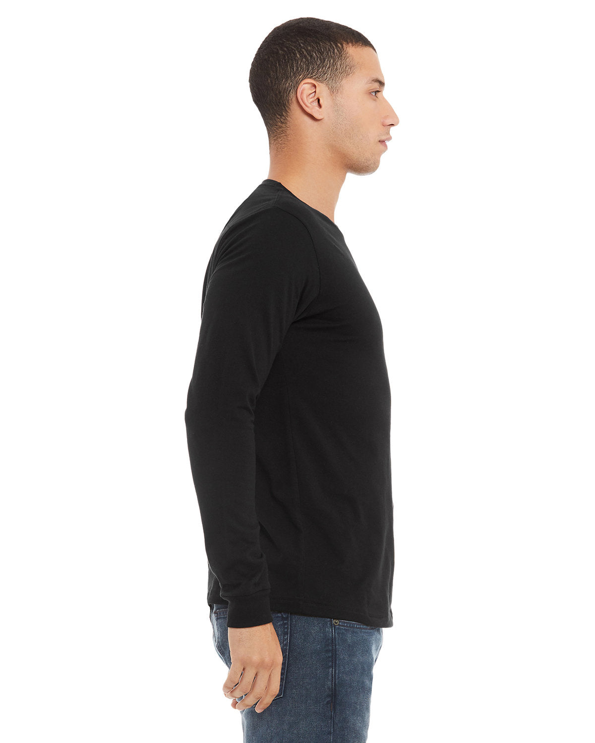 Bella + Canvas 3501 Unisex Jersey Long Sleeve T-Shirt - Soft Cotton Crewneck Tee for Men & Women - Perfect for Casual Wear, Layering, and Everyday Comfort