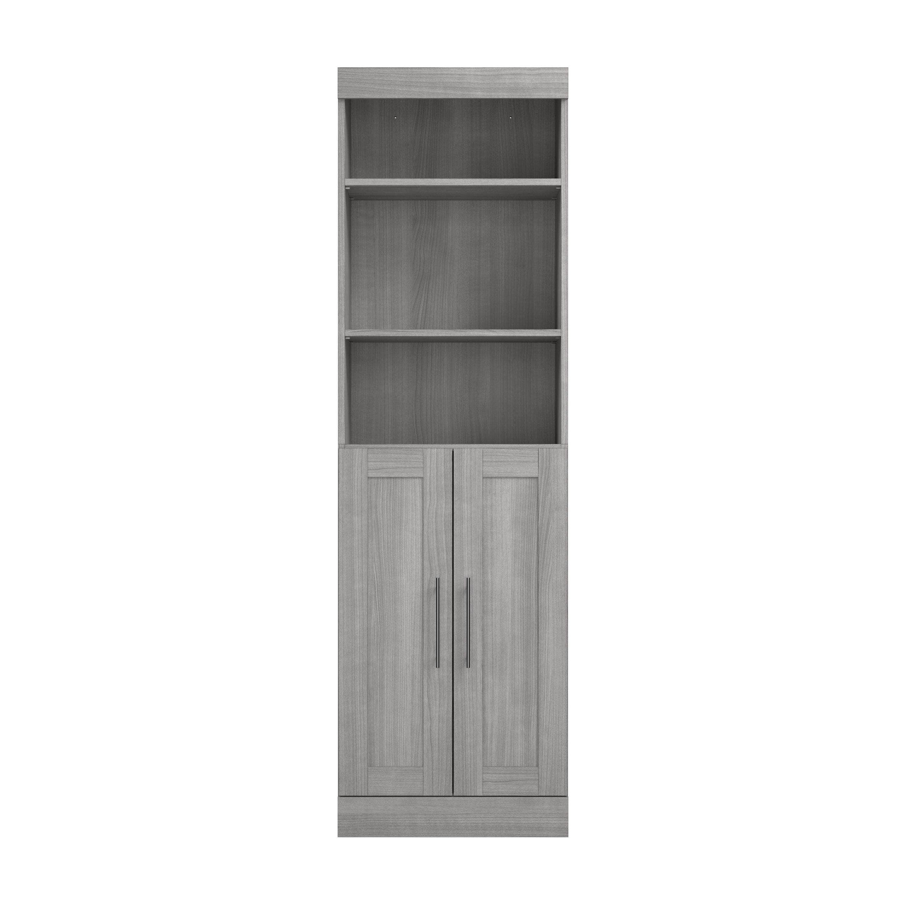 25W Closet Organizer with Doors - 6 Color Options for Bedroom, Closet & Home Storage Organization