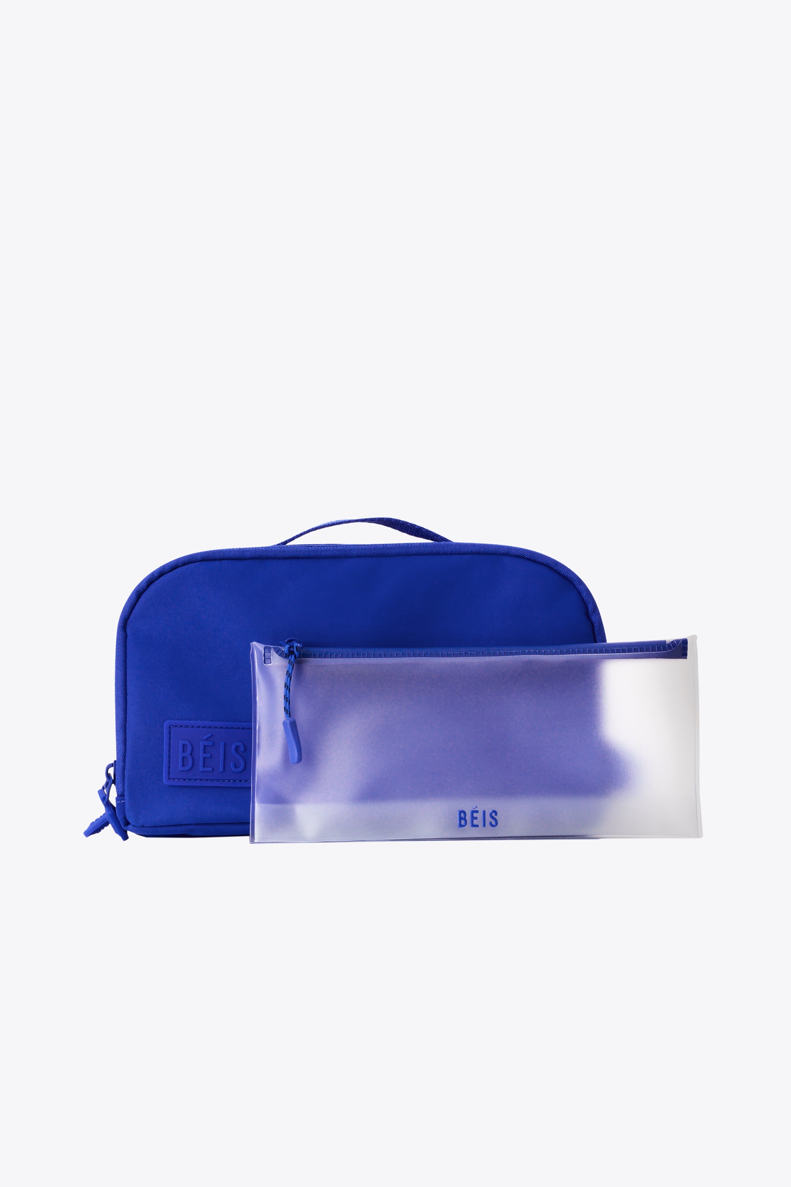 Premium Cobalt Blue Travel Toiletry Bag - Waterproof Hanging Cosmetic Organizer for Men & Women - Perfect for Airplane, Gym, Camping & Weekend Getaways