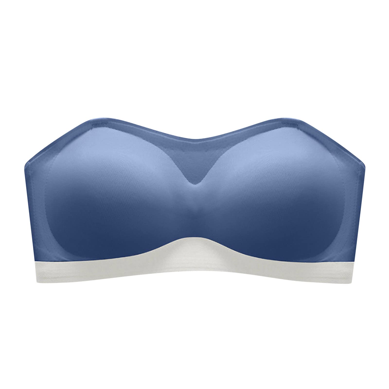 Sexy Strapless Invisible Non-Slip Backless Bra for Women - Comfortable No Shoulder Strap Push Up Underwear with Transparent Straps | Perfect for Backless Dresses, Evening Wear & Special Occasions