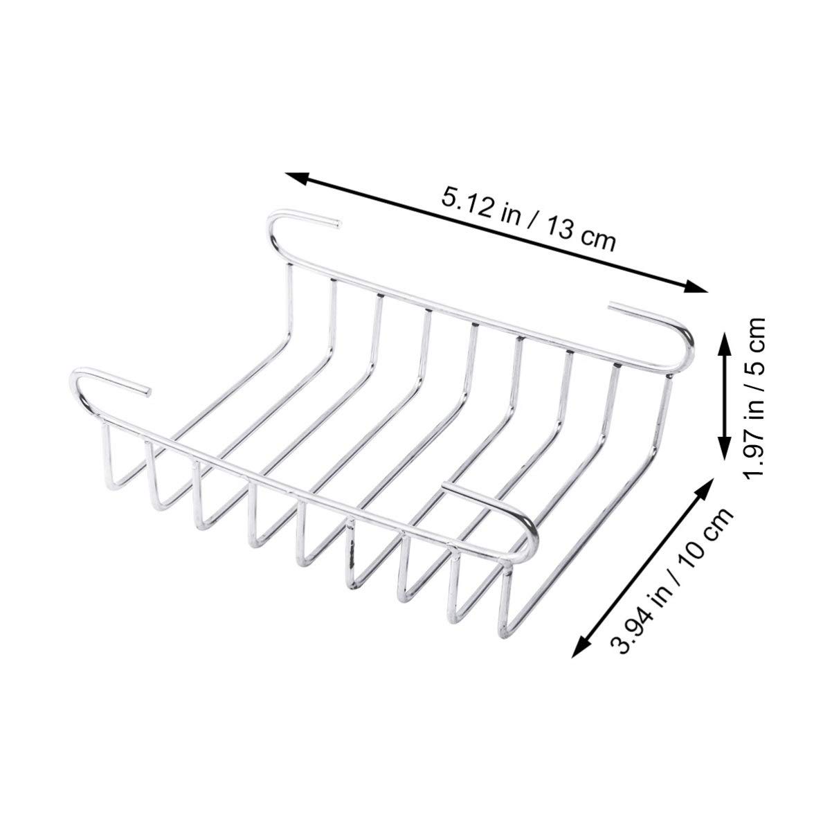 Luxshiny Stainless Steel Bread Rack - 3-in-1 Toast Rack Holder, Air Fryer Rack & Cooling Grid for Kitchen, Restaurant, Bakery - Perfect for Serving, Baking, and Food Storage