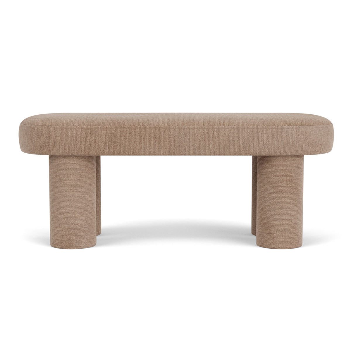 Charlie Fabric Bench - Stylish and Comfortable Upholstered Bench for Living Room, Bedroom, or Entryway | Perfect for Seating, Storage, and Home Decor
