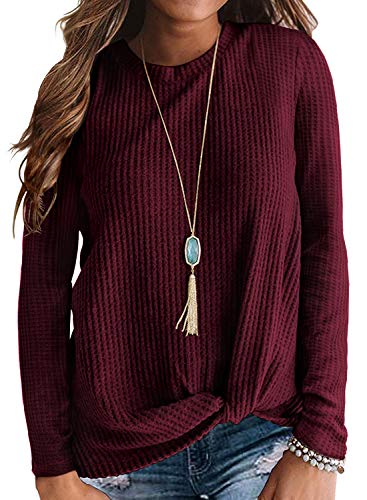 A01 Long Sleeve Wine Red