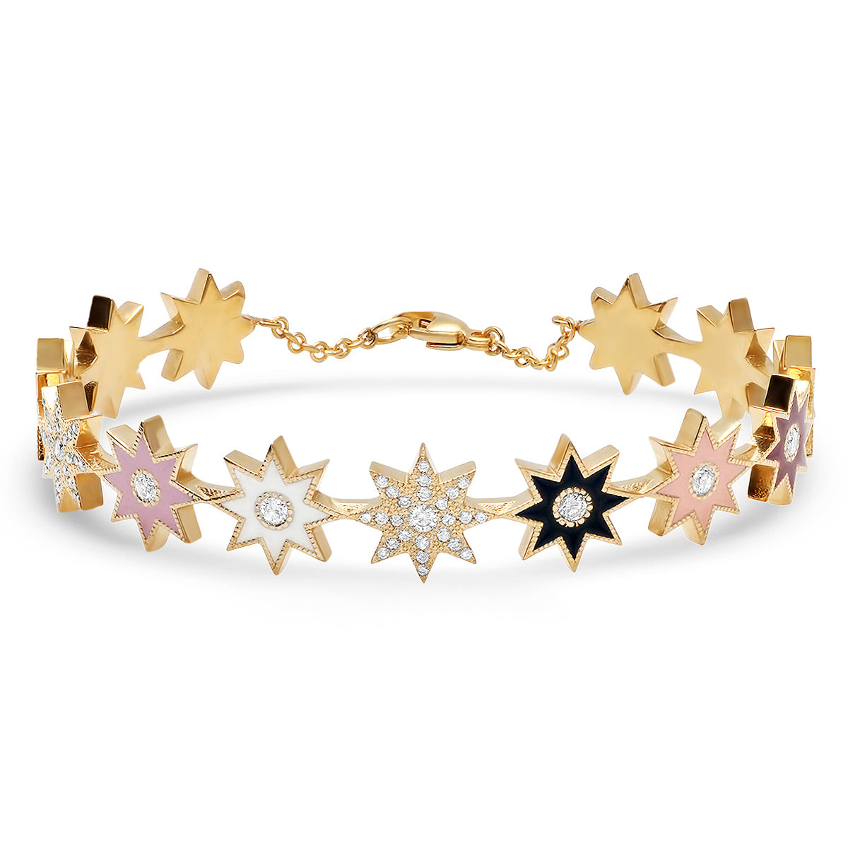 Twinkle Star Bracelet for Women - Elegant Sparkling Adjustable Charm Bracelet Jewelry Gift for Her | Perfect for Parties, Weddings, and Everyday Wear