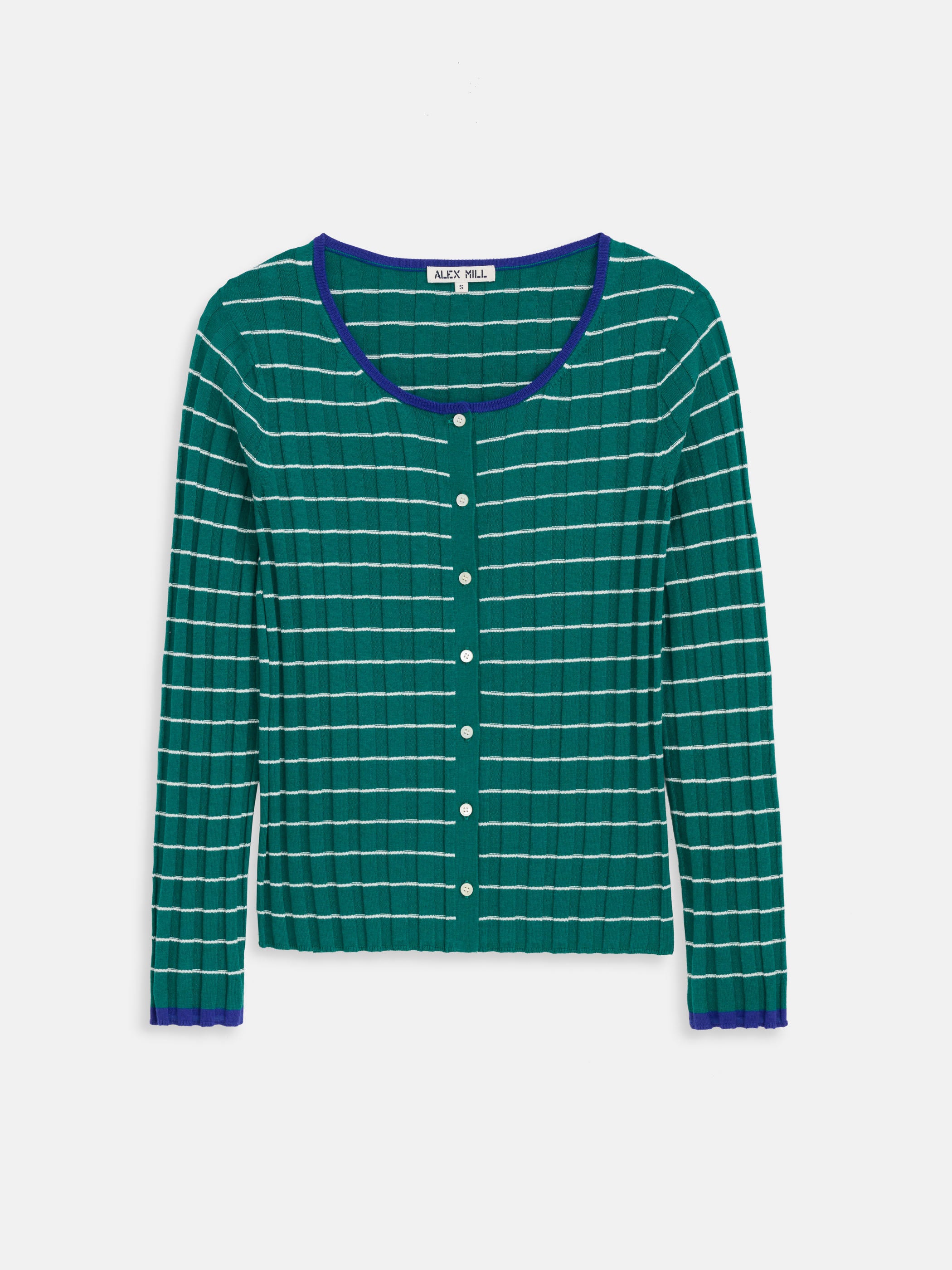 Stylish Cerise Ribbed Cardigan - Soft Cotton Cashmere Blend for Women | Perfect for Fall Layering & Cozy Evenings