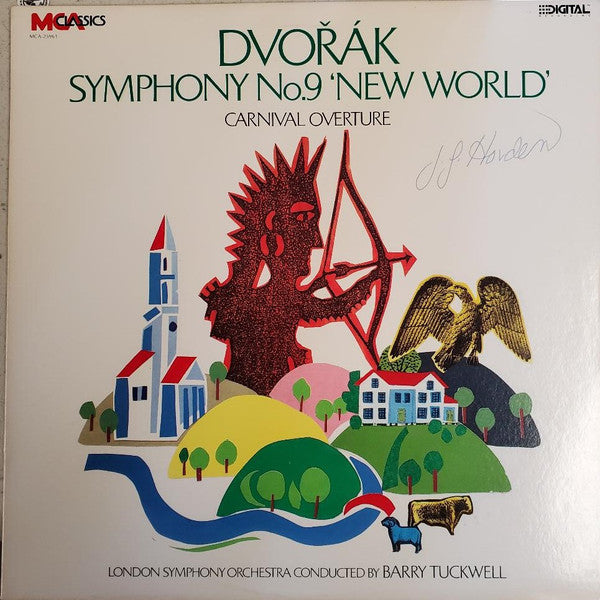 Dvořák Symphony No. 9 'New World' & Carnival Overture LP Vinyl Record - Barry Tuckwell & London Symphony Orchestra - Near Mint or Mint Condition - Perfect for Classical Music Collectors & Audiophiles