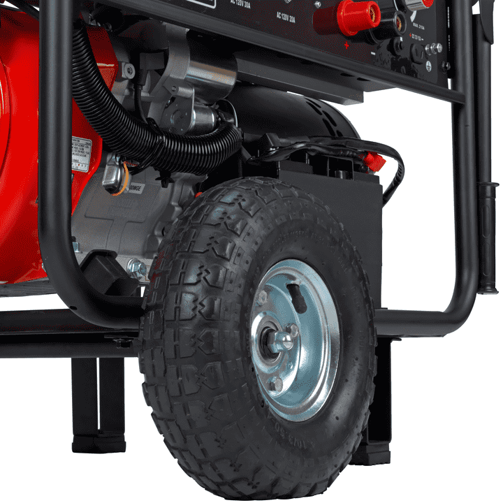 DuroStar DS4000WGE 3500W 4000W 210 Amp Portable Welding Generator with Electric Start - Ideal for Construction Sites, Farm Work, and Emergency Power Backup